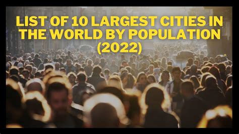 list of global cities|Largest Cities by Population 2024 .